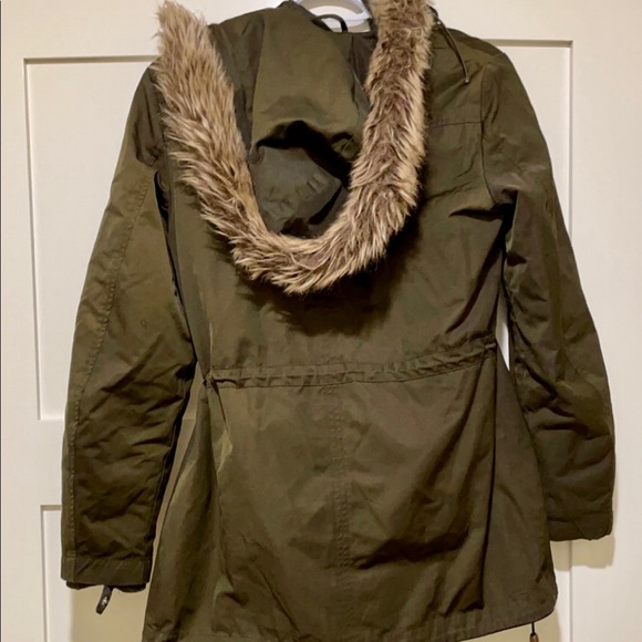 a.n.a a new approach Green winter jacket size small - Picture 2 of 2